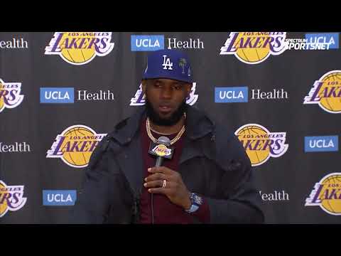 LeBron James postgame interview | Lakers vs Nets