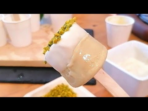 Simple 3-ingredient pistachio ice cream 🍦 A delicious ice cream recipe without an ice cream maker!