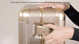 CALPAK TSA Frame Lock Instructions