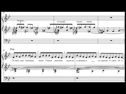 Jehan Alain - Postlude pour l'office de Complies