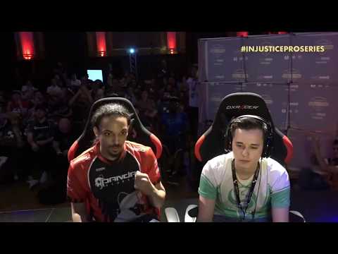 HoneyBee (Starfire) Vs Kitana Prime (Wonder Woman) - TOP 8 - Injustice 2 - Viennality