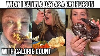 كورس Calorie Count: What I Eat In A Day As A Fat Person