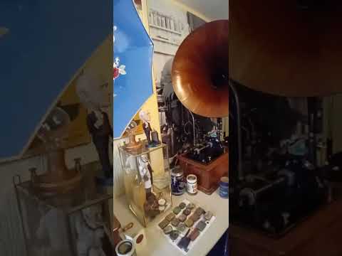 Edison Triumph Phonograph Cylinder 4 Min Blue Amberol The Trail of The Lonesome Pine ..