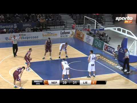SportoTV.lt: LKL Klaipėdos "Neptūnas" - Panevėžio "Lietkabelis" 2013-10-09