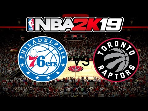 NBA 2K19 Philadelphia 76ers MyLeague - 76ers vs Raptors (Game 8)