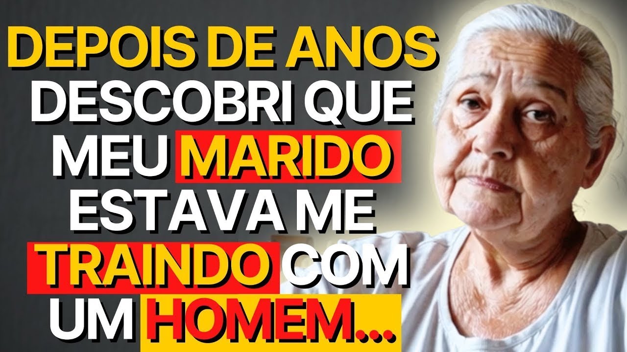 HISTÓRIA REAL DESSA AVÓ 👵💔 DEPOIS DE ANOS DESCOBRI QUE MEU MARIDO ESTAVA ME TRAINDO COM UM HOMEM