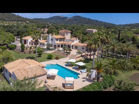 Video Exklusives Landgut mit mediterranem Charme bei Cas Concos