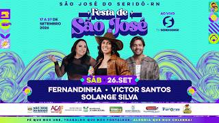 Thumbnail de Fernandinha, Victor Santos e Solange Silva | Festa de São José 2026 em São José do Seridó