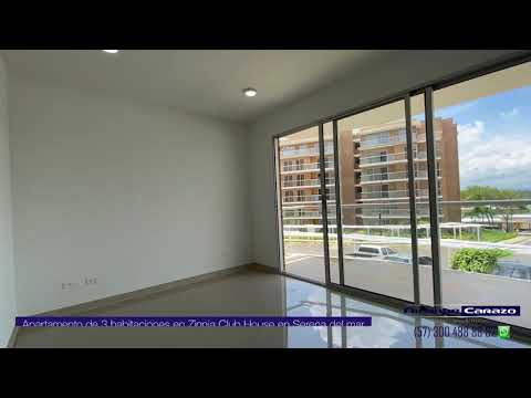Venta apartamento de 3 habitaciones en Zinnia Club House en Serena del mar en Cartagena de indias