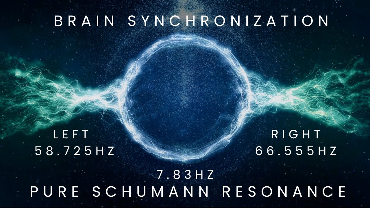 Schumann Resonance| Pure Frequency 7.83hz for BRAIN SYNCHRONIZATION Meditation #binauralbeats