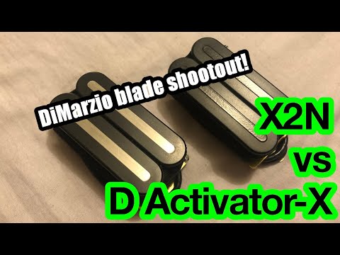 DiMarzio X2N vs D Activator-X