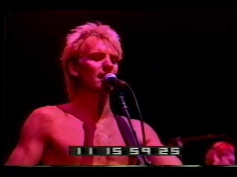 The Police - Murder By Numbers - Live in Oakland 10th sept 1983 - RARE VIDEO!!!
