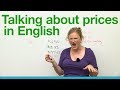 How to talk about prices in English - Basic ...