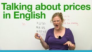 How to talk about prices in English - Basic Vocabulary