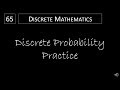 Discrete Math 7 1 2 Discrete Probability Practice