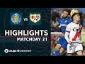 Highlights Getafe CF vs Rayo Vallecano (1-1)