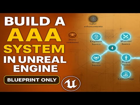 Build a AAA Skill Tree in Unreal Engine  —  Modular Setup