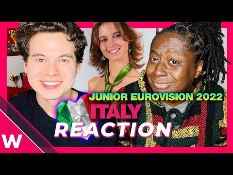 Chanel Dilecta "BLA BLA BLA" Reaction | Italy Junior Eurovision 2022 🇮🇹
