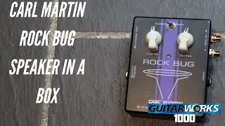 Video thumbnail for Carl Martin - Rock Bug Speaker in a box and so much more by Guitarworks1000