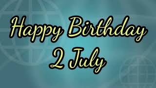 2 July Special New Birthday Status Video, happy birthday wishes, birthday msg quotes जन्मदिन