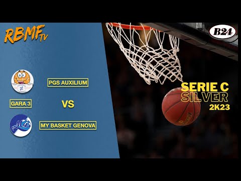 Serie C Play Off Gara 3 PGS Auxilium vs My Basket Genova 2K23
