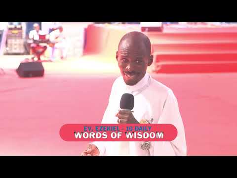 EV EZEKIEL DAILY WORDS OF WISDOM