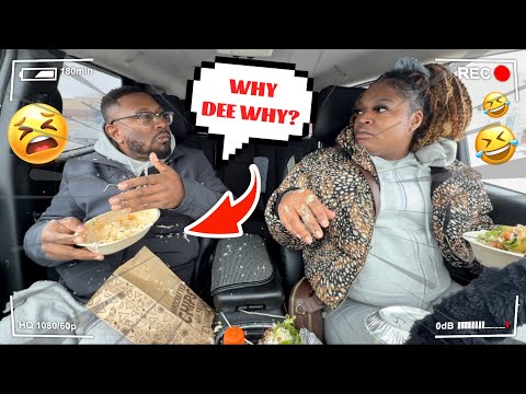 SMACKING MY MAN FOOD OUT OF HIS HAND 🤣 *He Was In Shock* (PRANK WARS) 