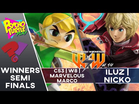 Wild Smash Wednesday #19 - iluZ | Nicko vs. CS3 | W8 | Marvelous_Marco / Winners Semis