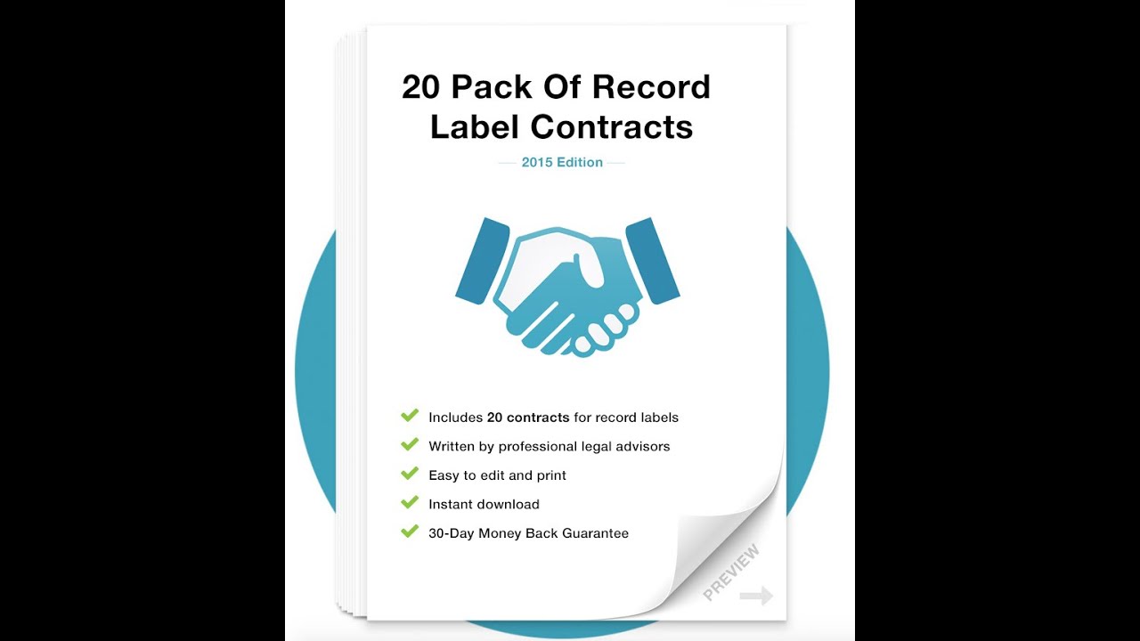 Record Label Contract Pack Walkthrough