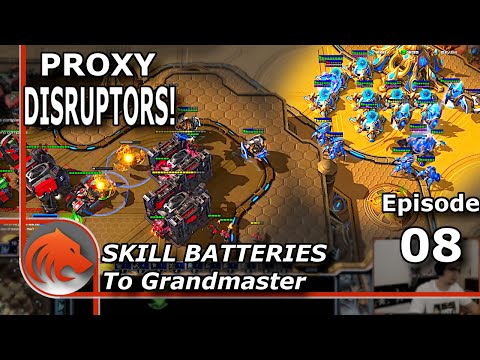 StarCraft 2: Proxy Disruptors With Skill Batteries!