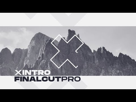 Apple Motion Template: X Intro for Final Cut Pro
