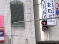 松本駅付近の押しボタン式音響信号(通りゃんせ) 