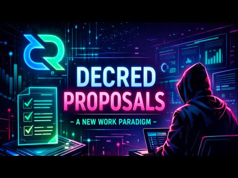 Decred Proposals - A New Work Paradigm