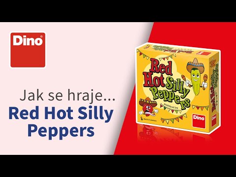 Cestovní hra Red Hot Silly Peppers