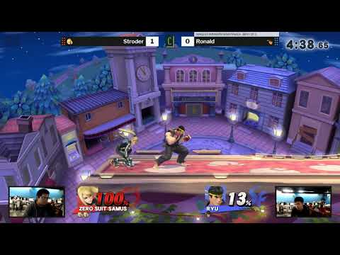 Chronicles: BotE Winners Semis - Stroder (Meta Knight/Donkey Kong/Zero Suit Samus) vs Ronald (Ryu)