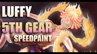 Awakened Nika of The Sun – Luffy Fifth Gear – Speedpaint