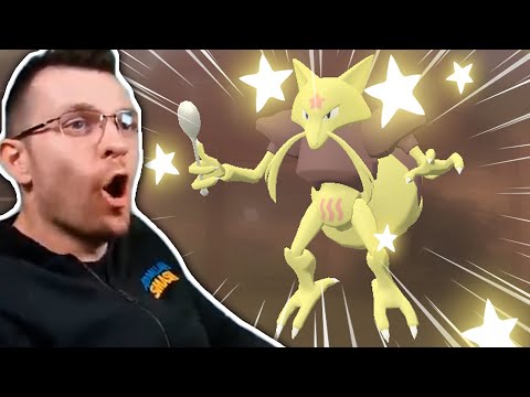 ✨ SHINY KADABRA INTO SHINY ALAKAZAM IS AWESOME!!! ✨
