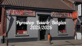Pyroshop Baarle/Belgien 2025/2026