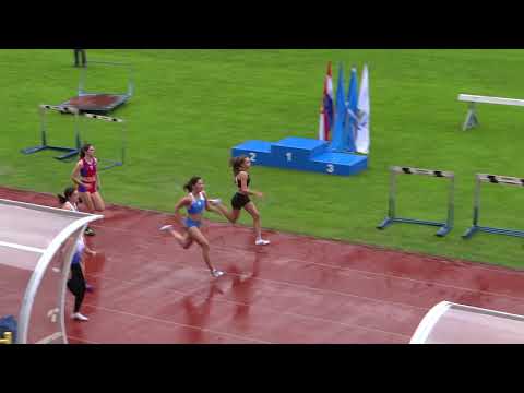 100m [Ž], Eva Mačković - Ekipno prvenstvo Hrvatske za juniore i juniorke 2017