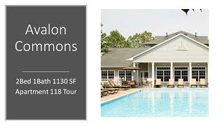 Avalon Commons - Virtual Tour | 2 Bed 1 Bath | 1,130 sqft | Unit 118