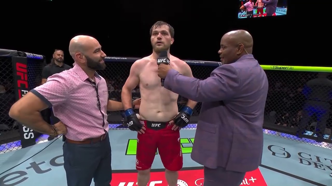 UFC Абу-Даби: Мухаммад Саидов - Слова после боя