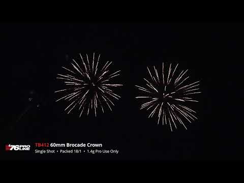 TB412 60mm Brocade Crown (Single Shot Shell) - '76 Pro Line 2025 Production