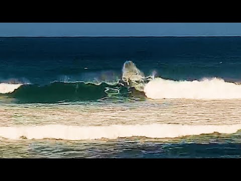 Nat Young's LETHAL backside hack (8.4) at 2022 Sunset Beach Pro - Round of 32