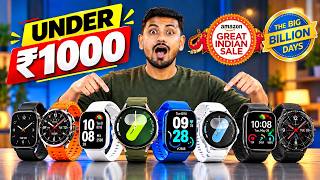 TOP 8+ Best Smartwatch Deals! Flipkart Big Billion Days Sale 2026 🔥 Best Smart W