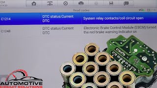 Buick LeSabre Park Avenue ABS EBCM Fault C1214 C1248 Solution
