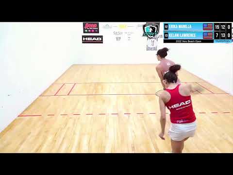 2022 Vero Beach Open - Quarterfinals - Manilla vs Lawrence