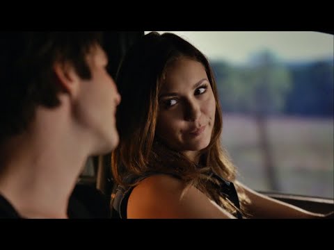 TVD 6x1 - Elena hallucinates with Damon | Delena Scenes HD