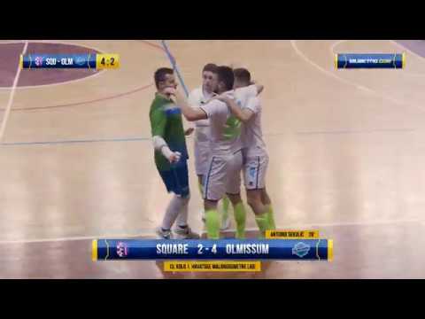 MNK Square - MNK Olmissum 3:6 (13. kolo 1. HMNL, 22.02.2020.)