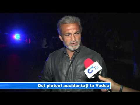 Doi pietoni accidentați la Vedea
