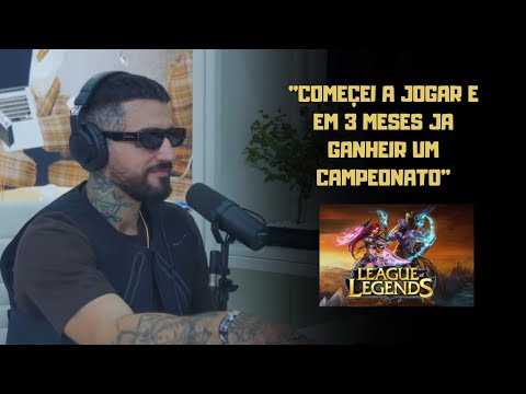 BRTT FALA DA FACILIDADE EM JOGAR LOL | COMO CONSEGUIU SEU PRIMEIRO PC